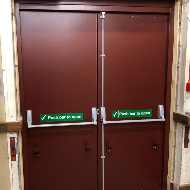 New door installation