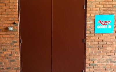 New door installation