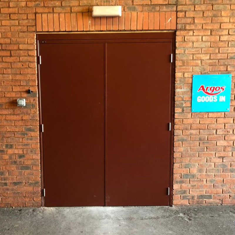 New door installation