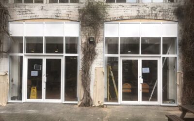 New doors installation