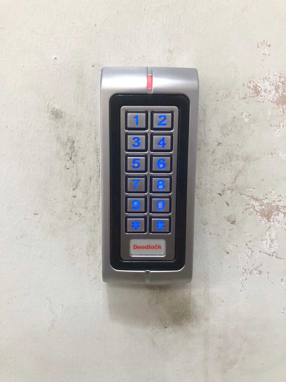 Restricted access door at Travis Perkins in Redditch